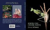 The cover of the book "Keeping the Praying Mantis" about praying mantis.