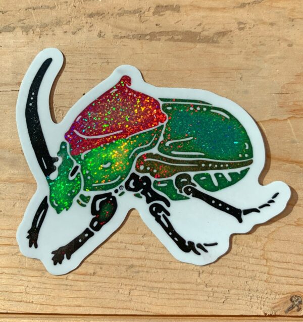dung beetle sticker
