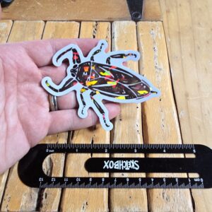 Toebiter Sticker